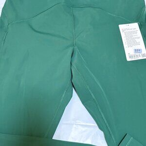 Lululemon Leggings Evergreen size 0 Power Thru HR Tight 25" NWT
